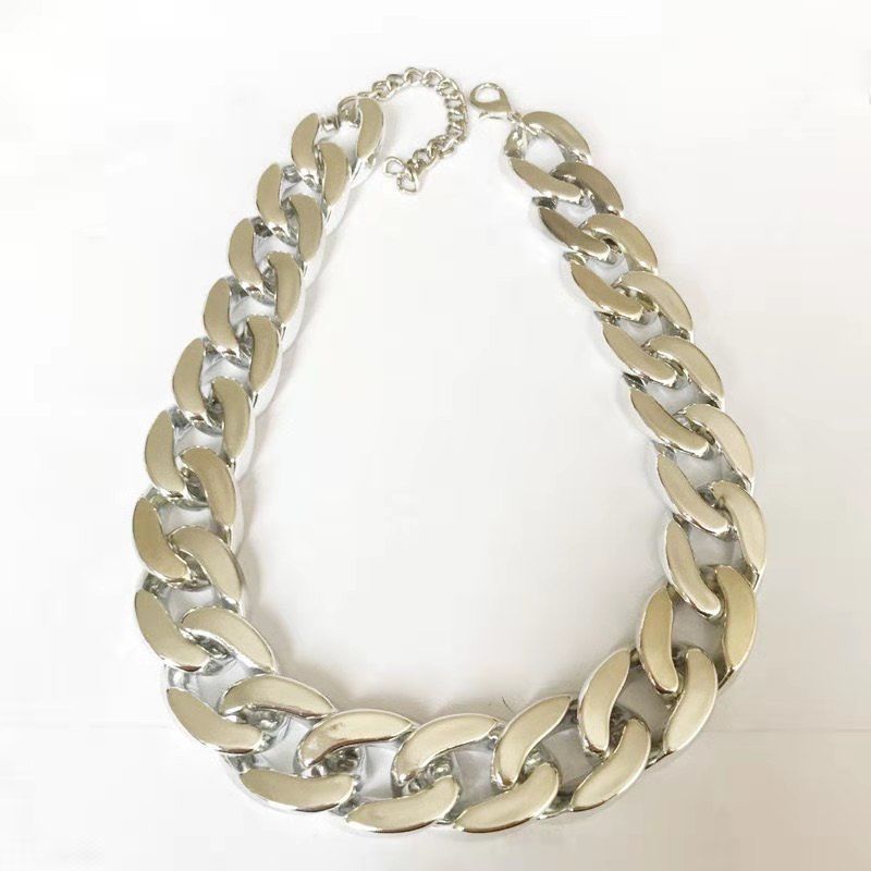 Big Gold Chain Pet Necklace