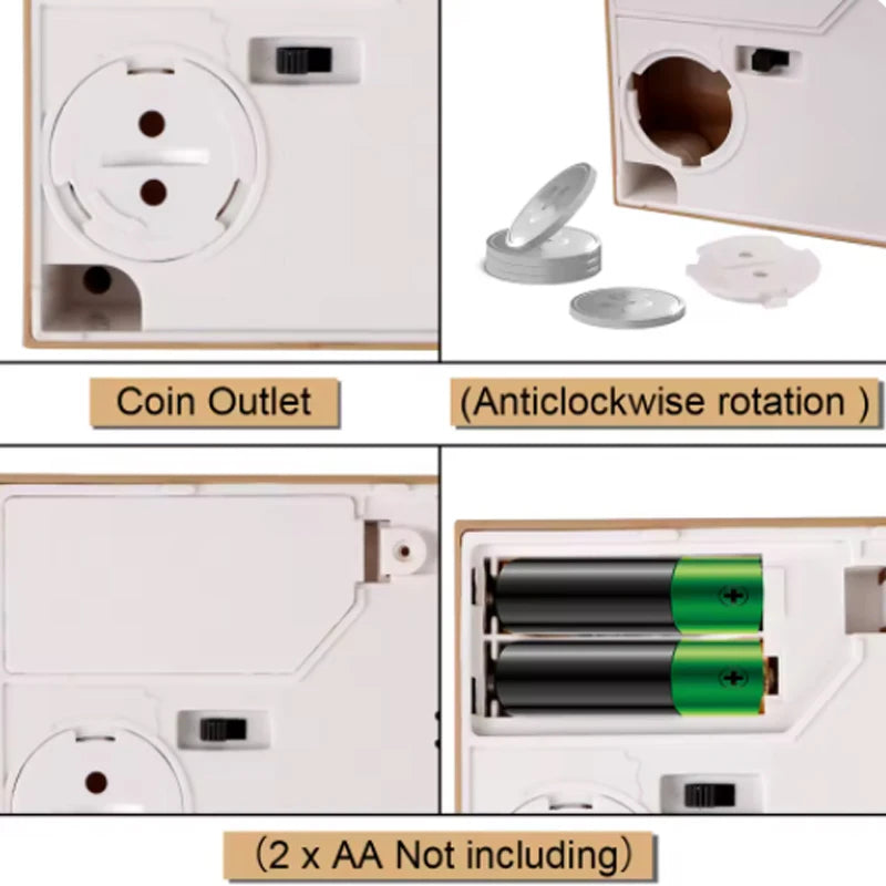 Money Stealing Cat Coin Bank