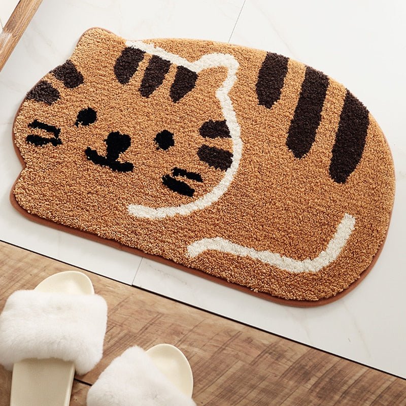 Cartoon Cat Floor Mat - Puppeeland