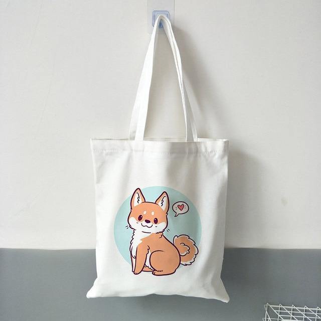 Corgi Dog Tote Bag - Puppeeland