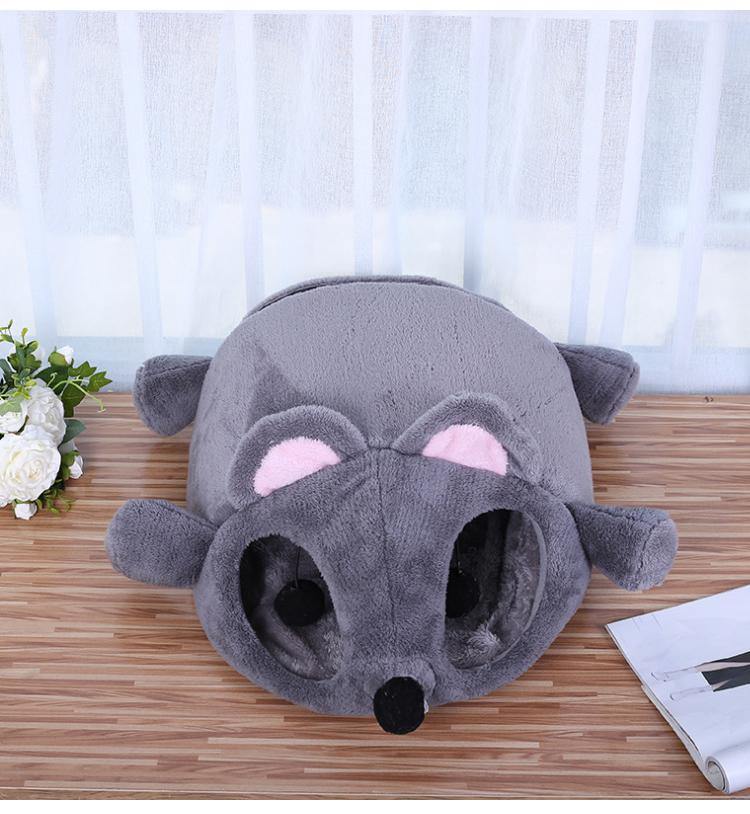 Funny Mouse Shaped Pet Bed - Puppeeland