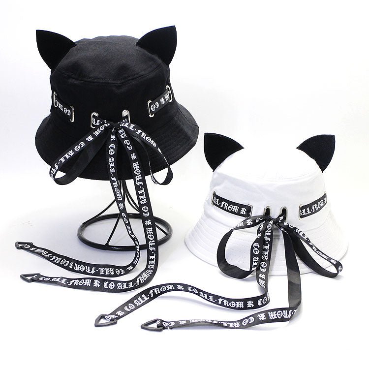 Harajuku Cat Outdoor Hat - Puppeeland