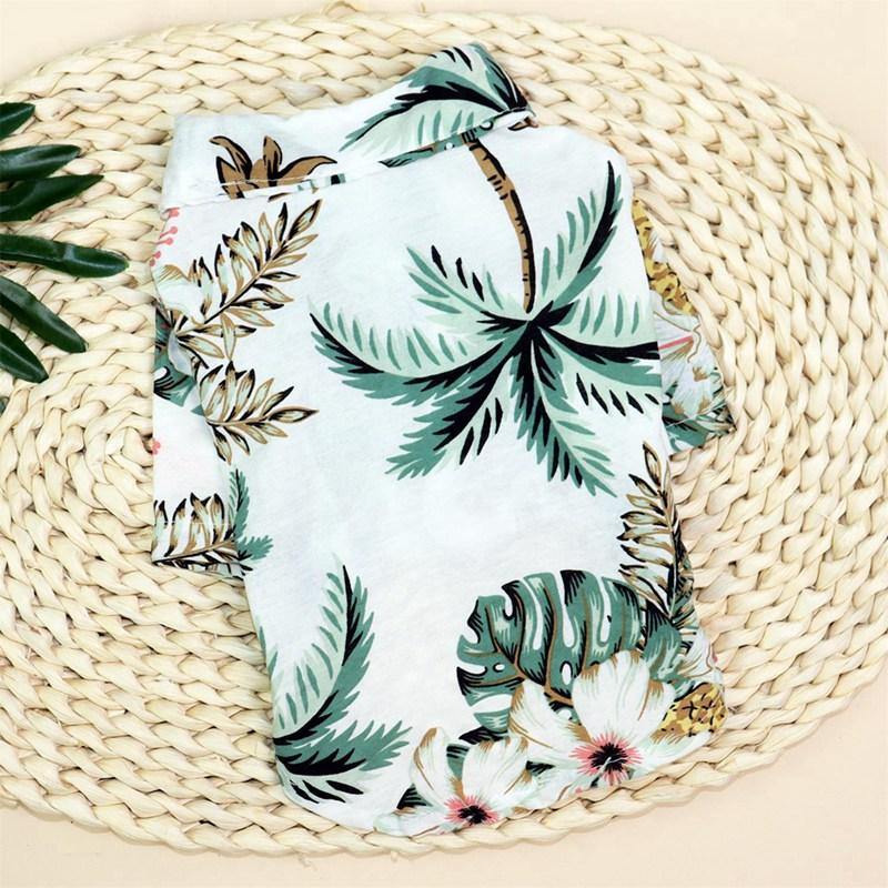 Hawaiian Beach Shirt For Dog - Puppeeland