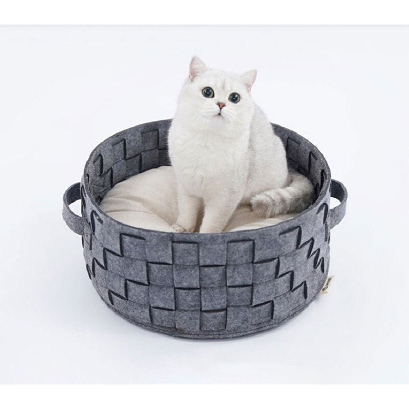 Nordic Cat Basket Bed - Puppeeland