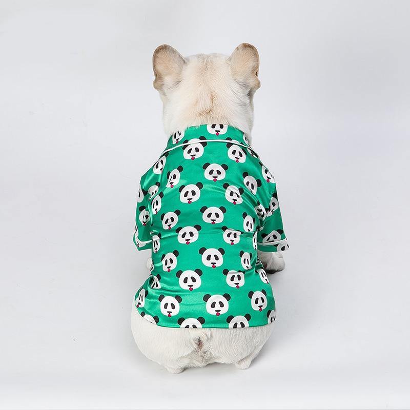 Panda Pattern Pajamas Shirt - Puppeeland