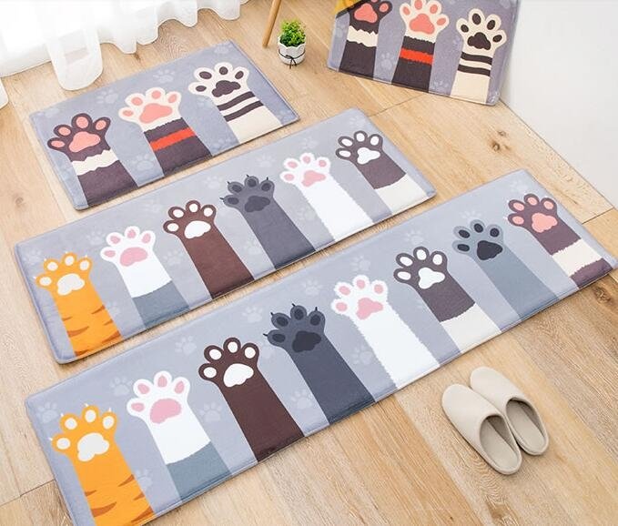 Paw Pattern Floor Mat - Puppeeland