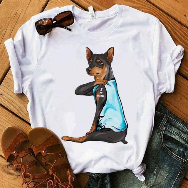 Pug Print T-Shirt - Puppeeland