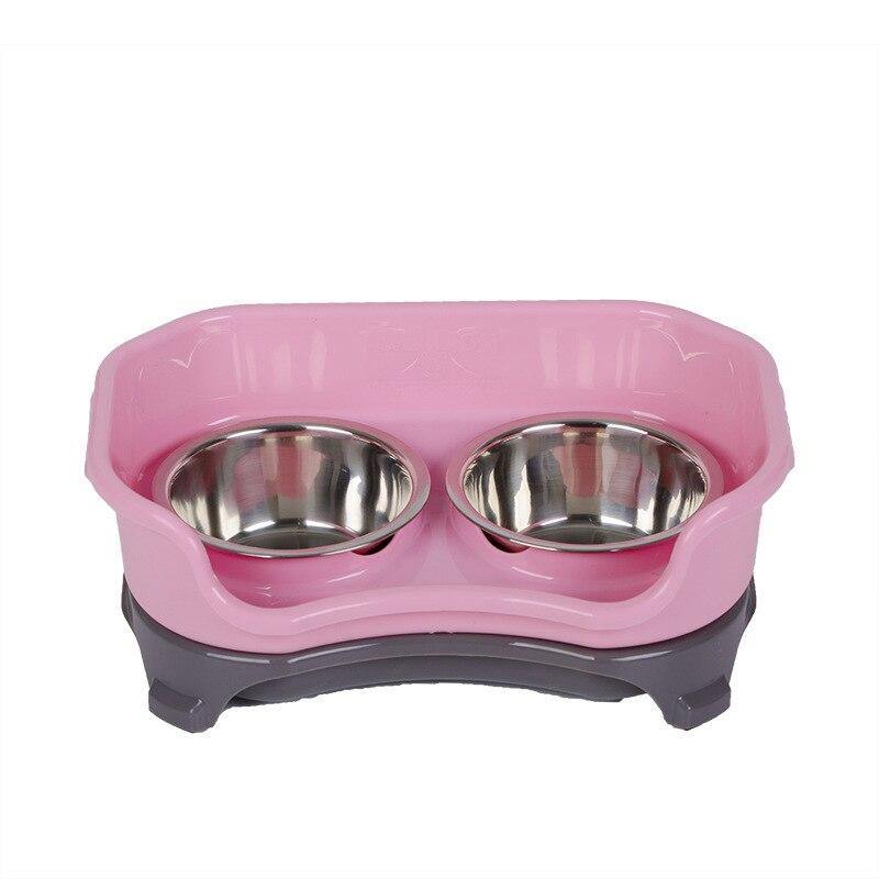 Spill Proof Double Layer Elevated Pet Bowl - Puppeeland