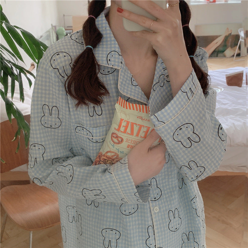 Women Cute Rabbit Pajamas