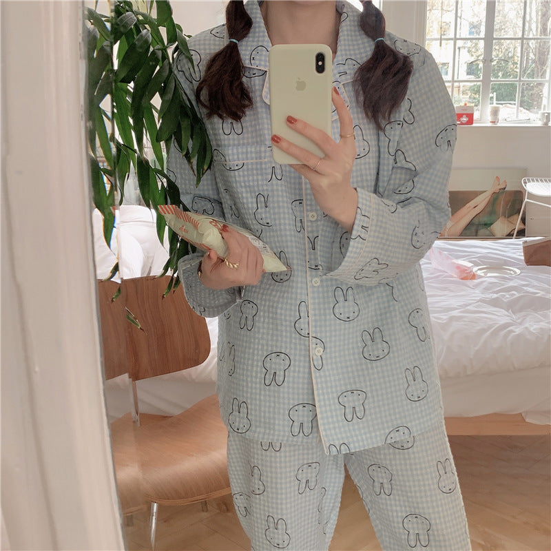 Women Cute Rabbit Pajamas
