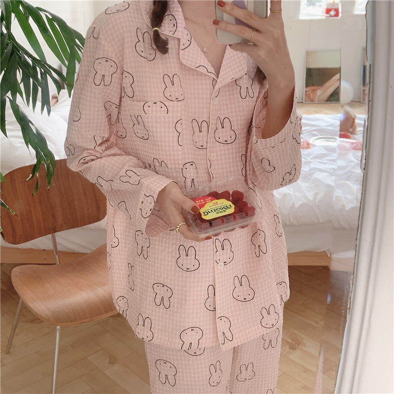 Women Cute Rabbit Pajamas