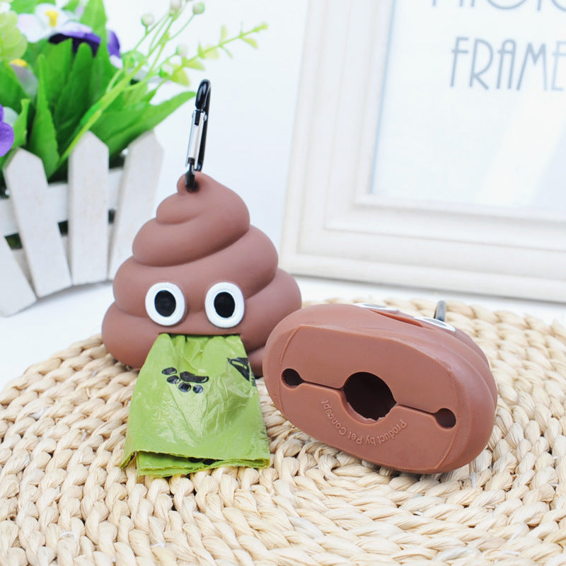 Funny Poop Pet Waste Dispenser