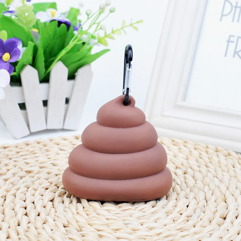 Funny Poop Pet Waste Dispenser