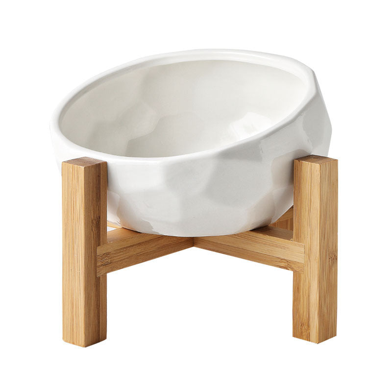 Elevated Tilted Pet Bowl