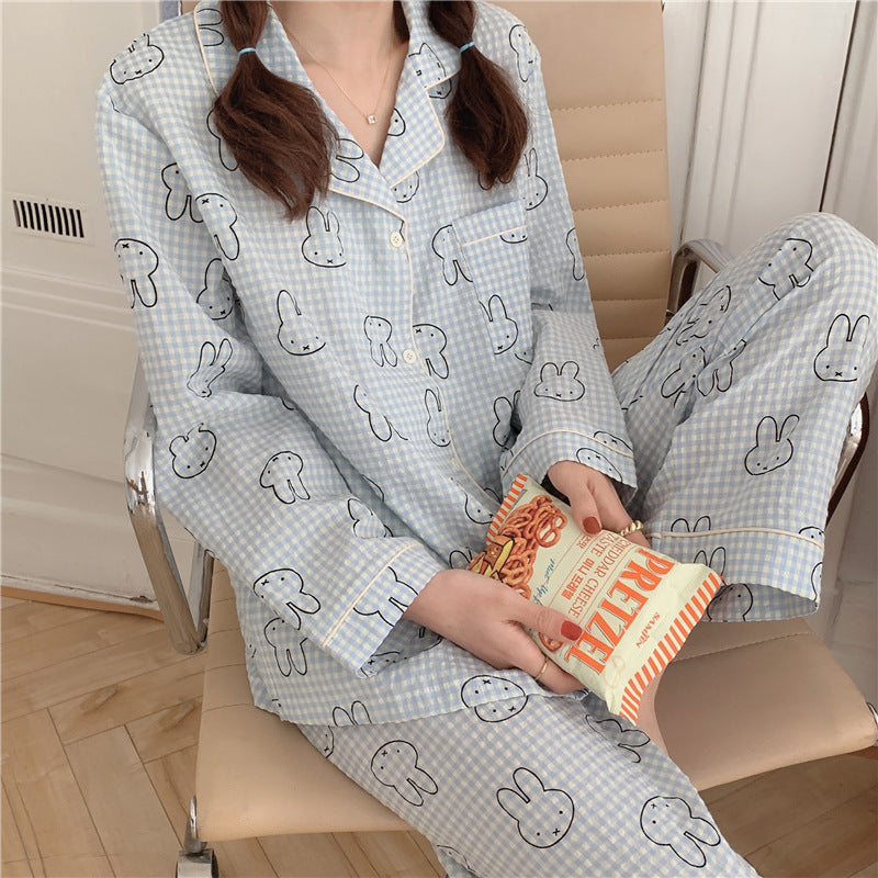 Women Cute Rabbit Pajamas
