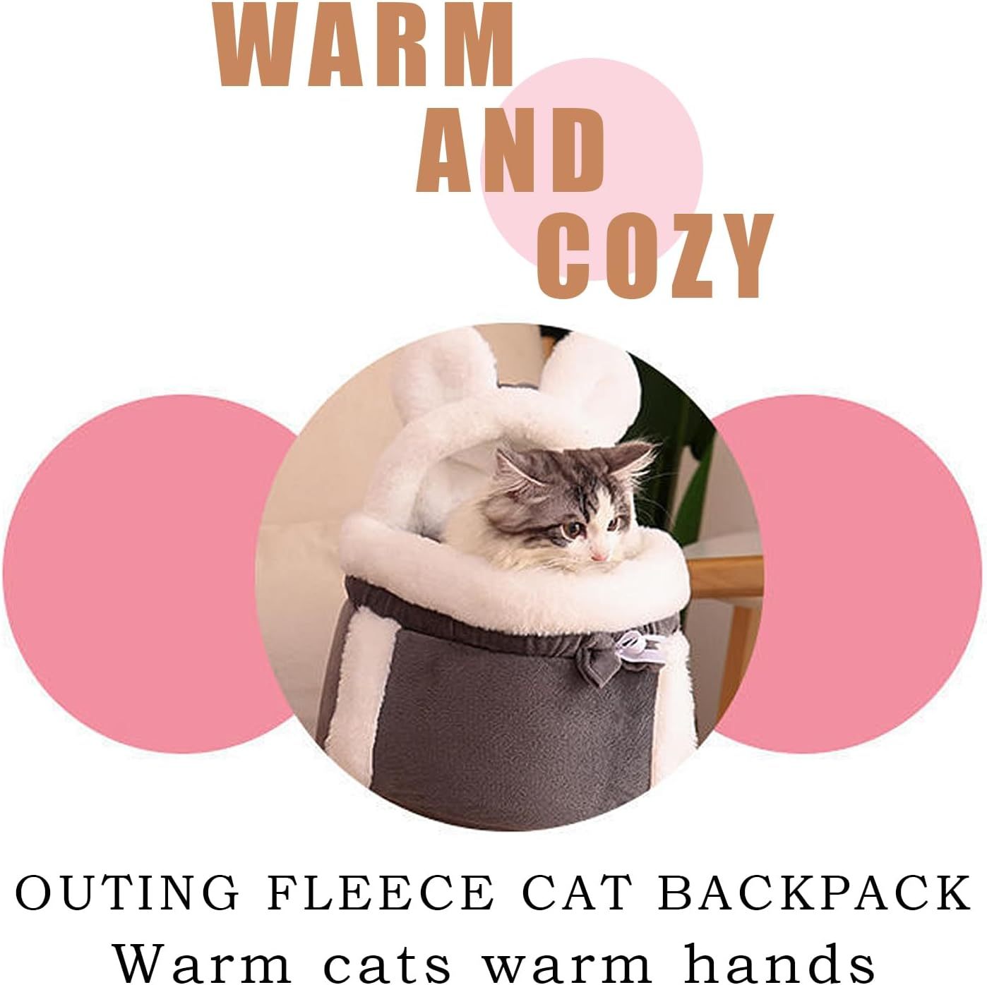 Cozy Backpack Cat Carrier
