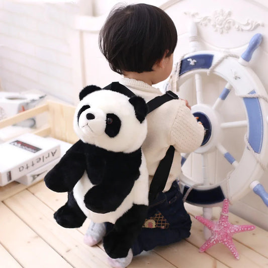 Panda Stuffed Kids Backpacks