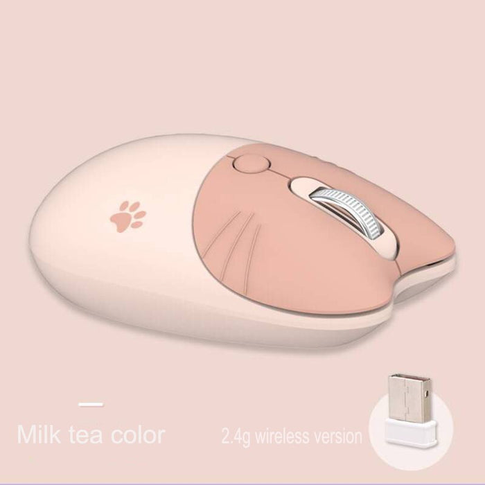 Cute Cat Bluetooth Mouse