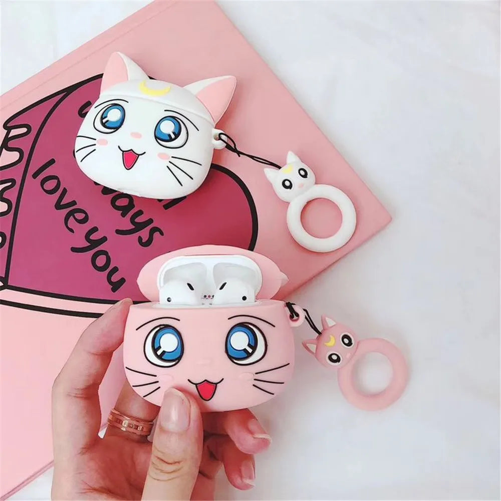 Sailor Moon Cat AirPods Case