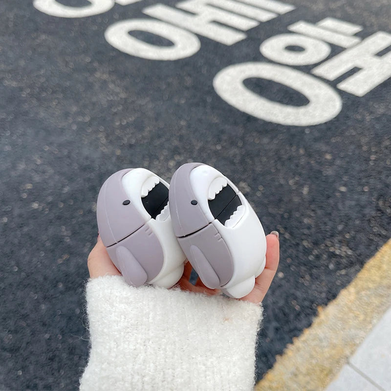 Little Shark Silicone Airpods Case