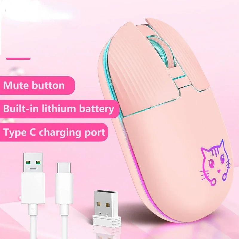 Chic Little Cat Wireless Mouse