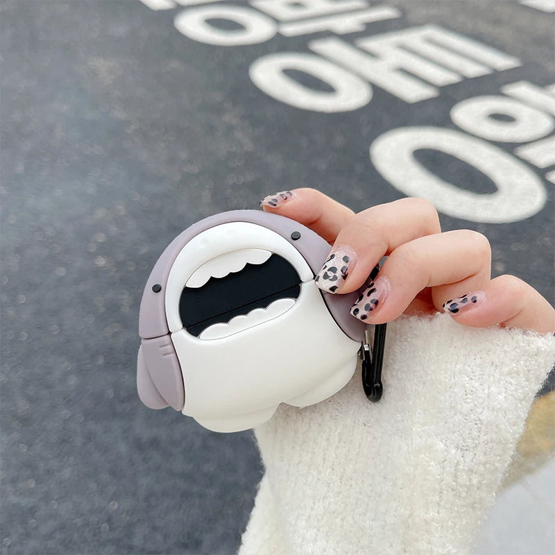 Little Shark Silicone Airpods Case