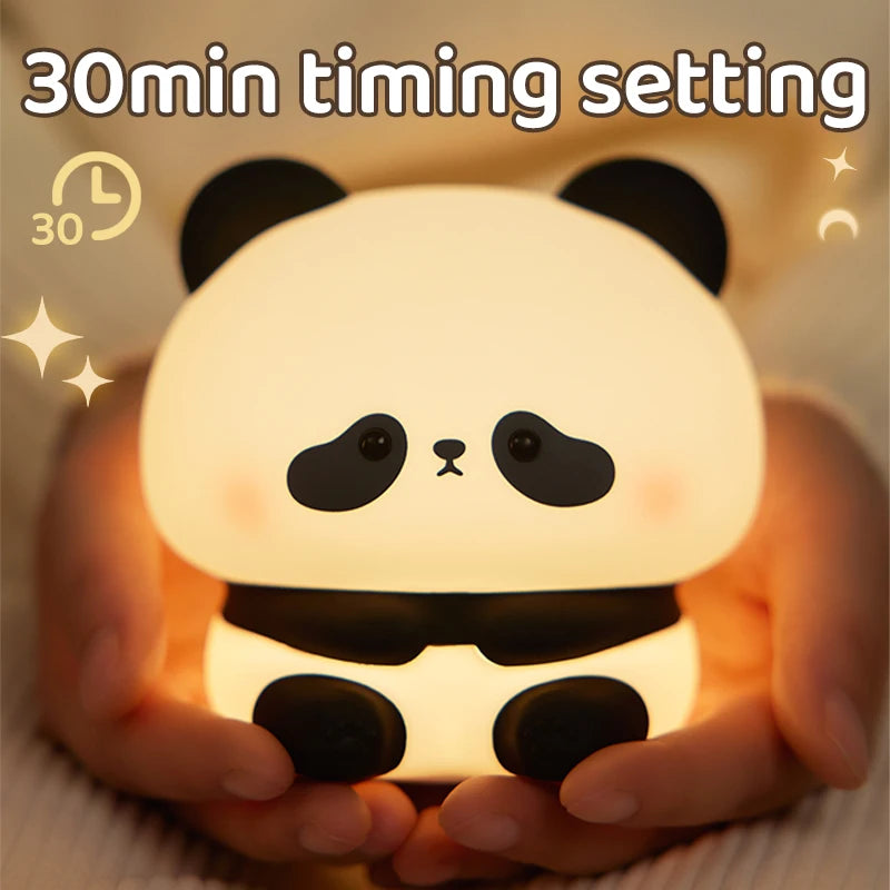 The Little Panda LED Touch Lamp