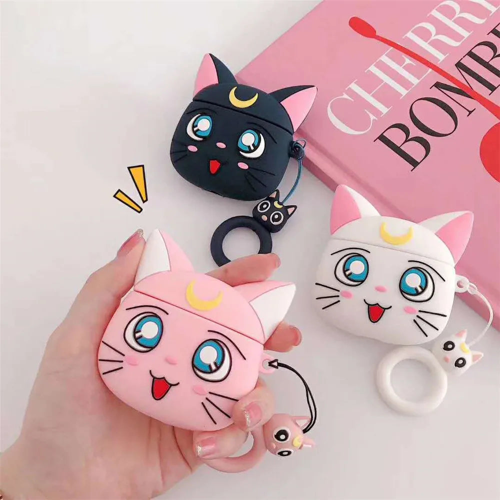 Sailor Moon Cat AirPods Case