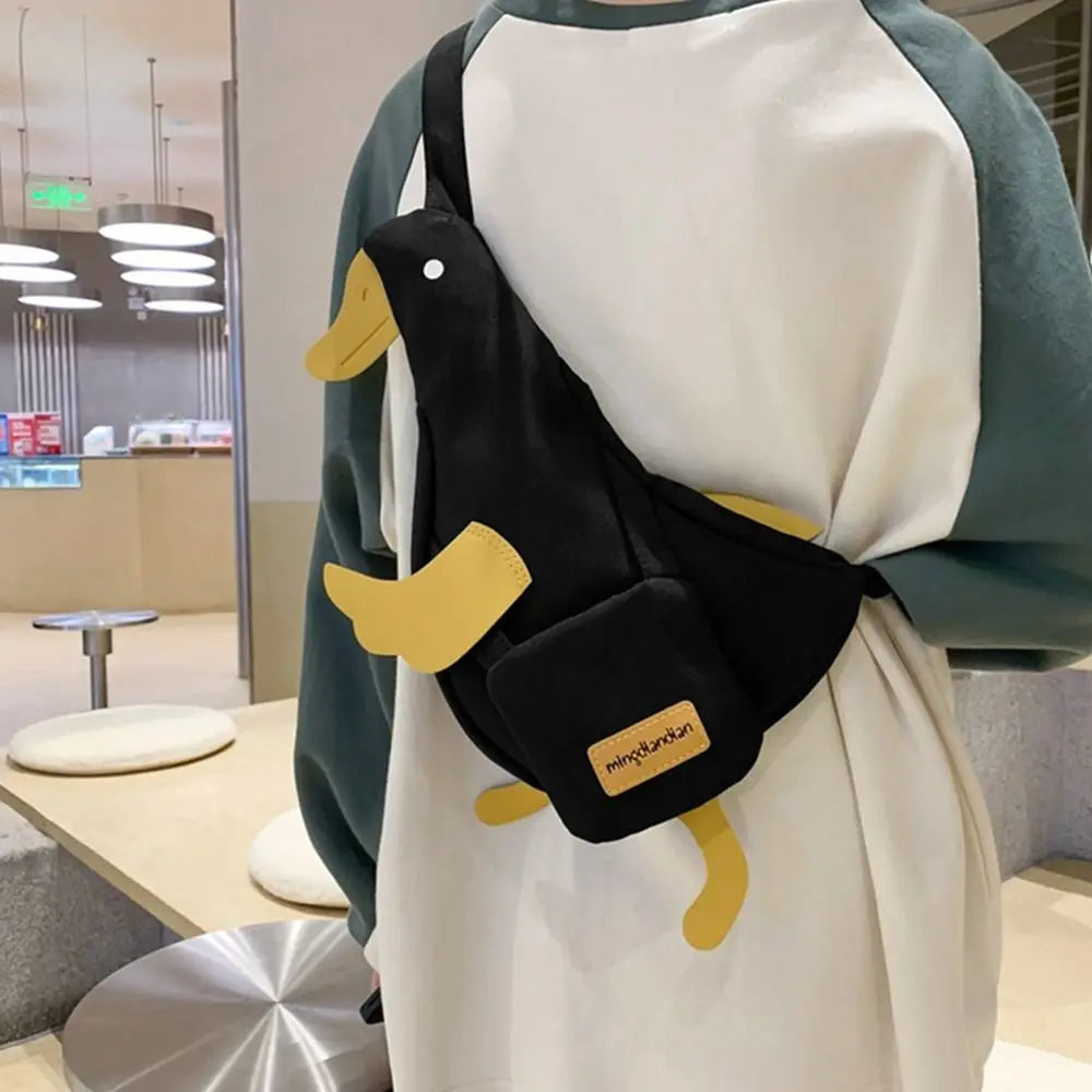 Korean Style Funny Duck Crossbody Bag