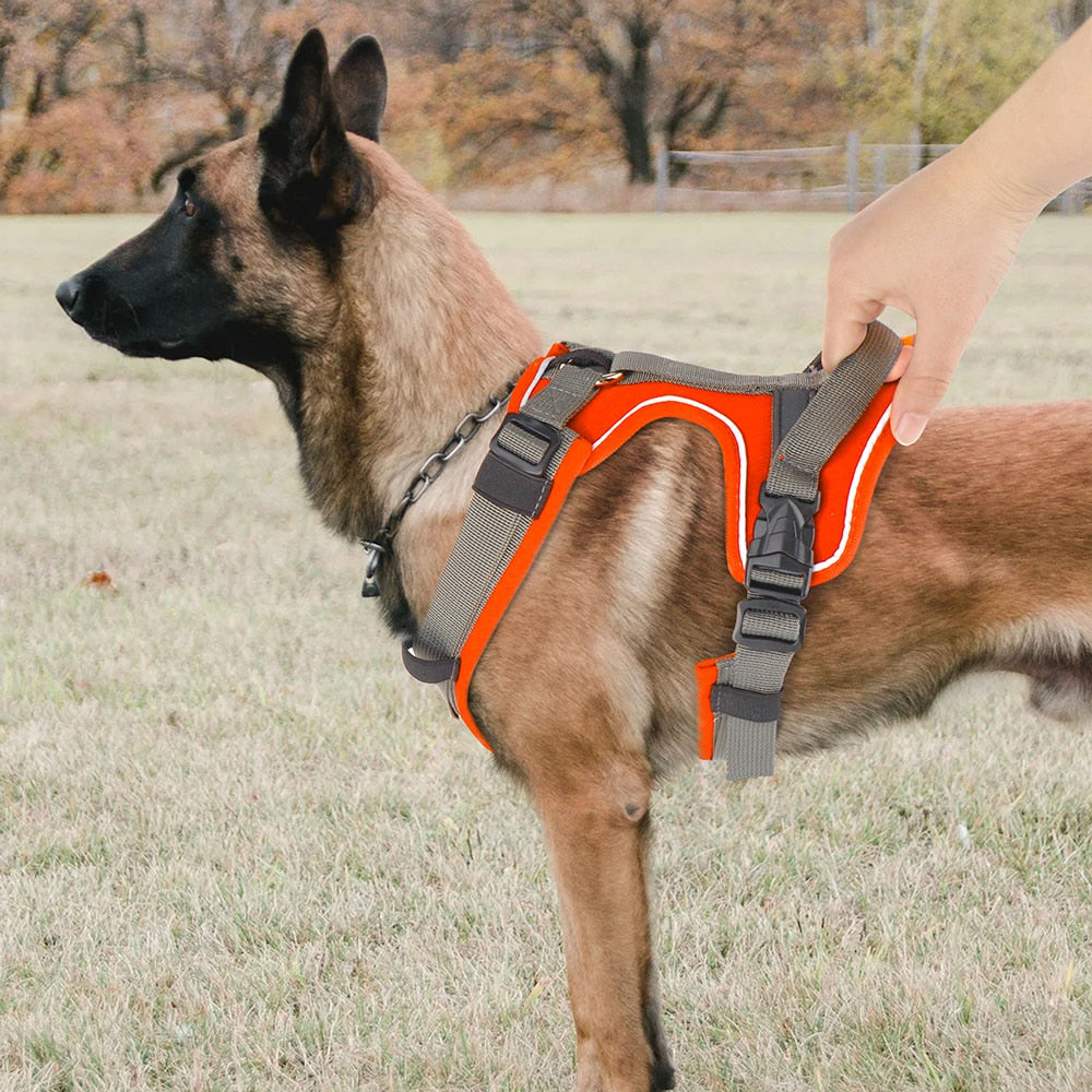 Adjustable Dog Harness Vest With Handle