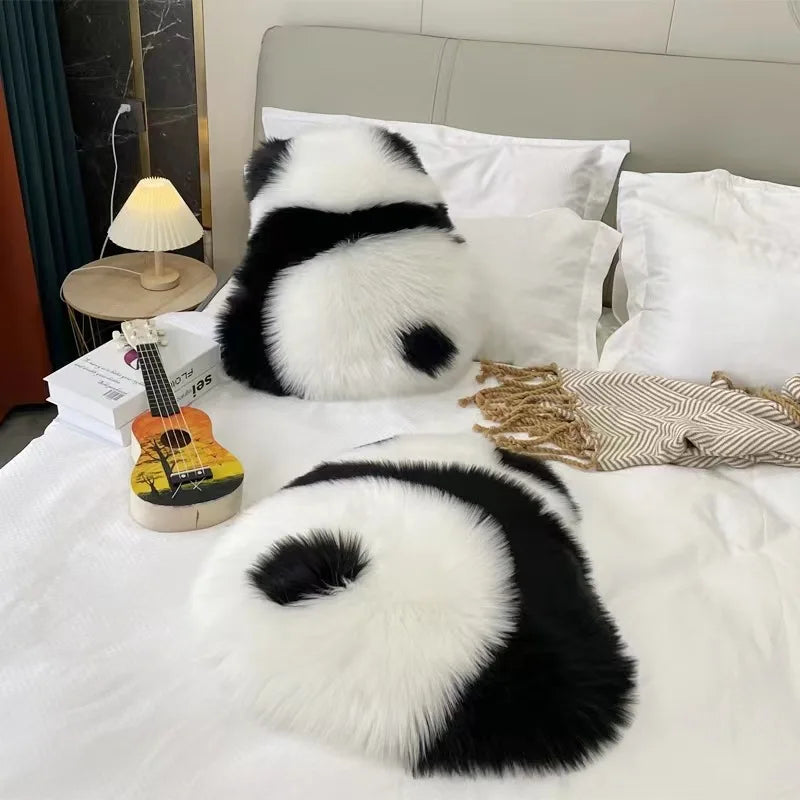 Angry Panda's Back Cozy Cushion