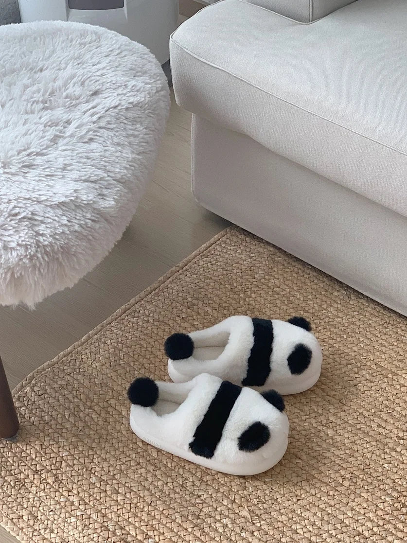 Cute Panda Plushy Home Slipper