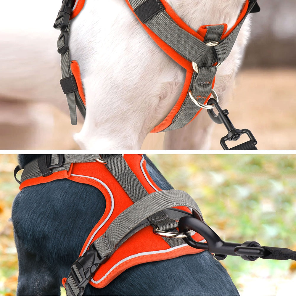 Adjustable Dog Harness Vest With Handle