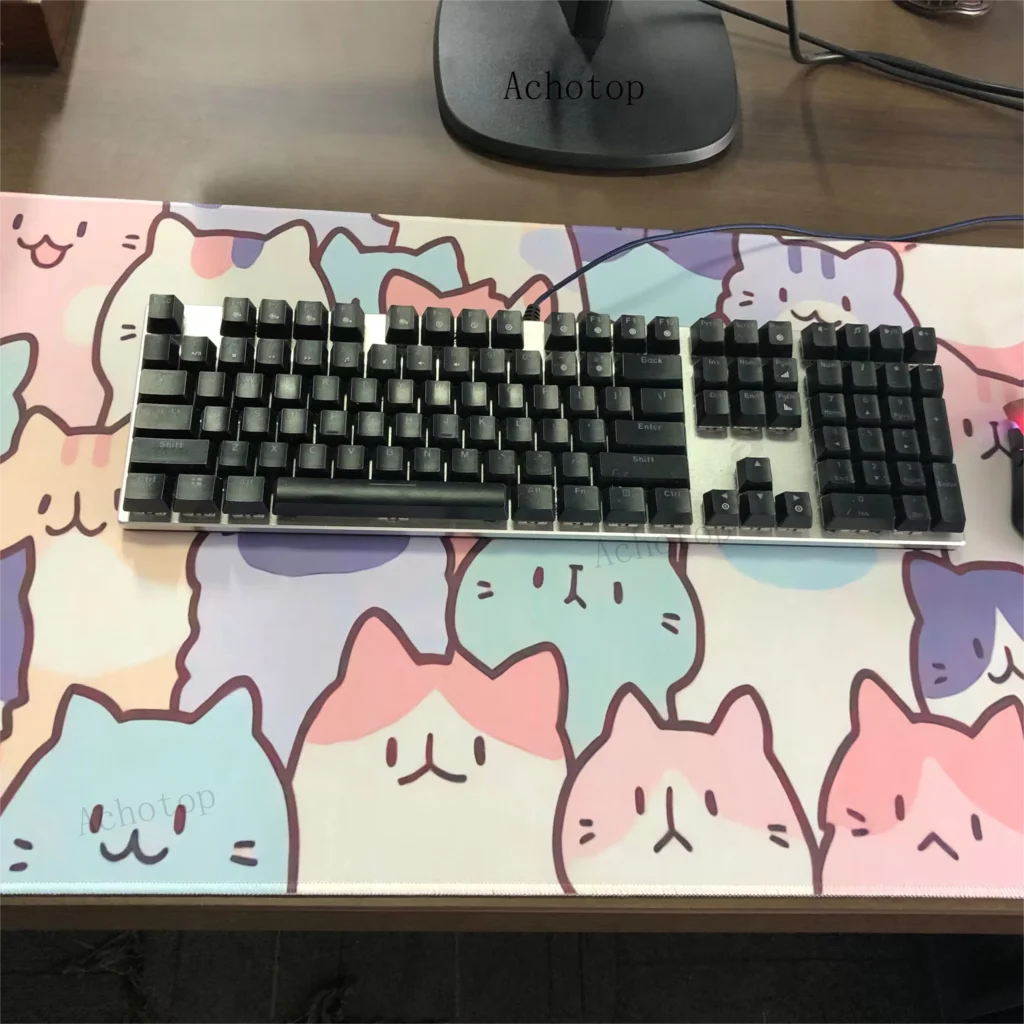 Japanese Style Cat Mouse Pad