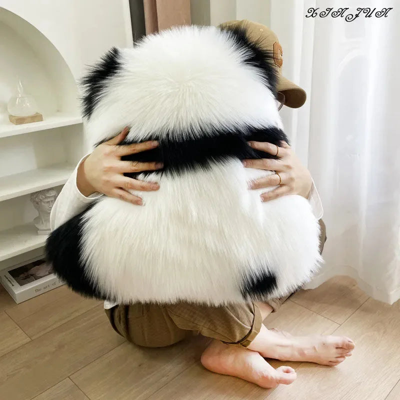 Angry Panda's Back Cozy Cushion