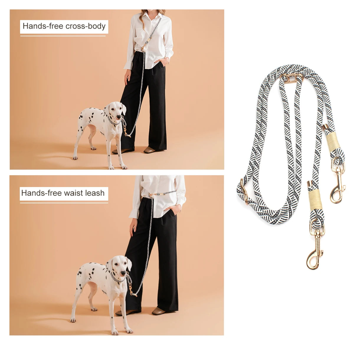 Hands-free Dogs Lead Leash