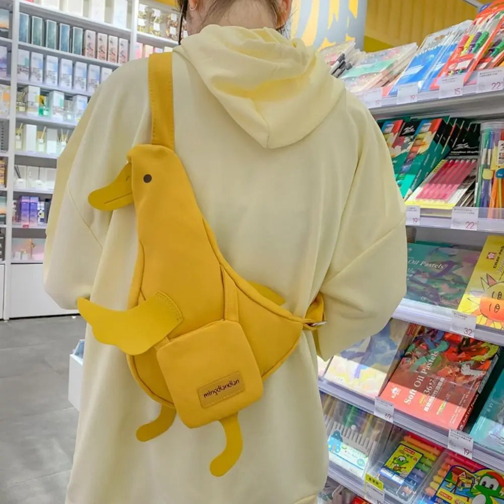 Korean Style Funny Duck Crossbody Bag