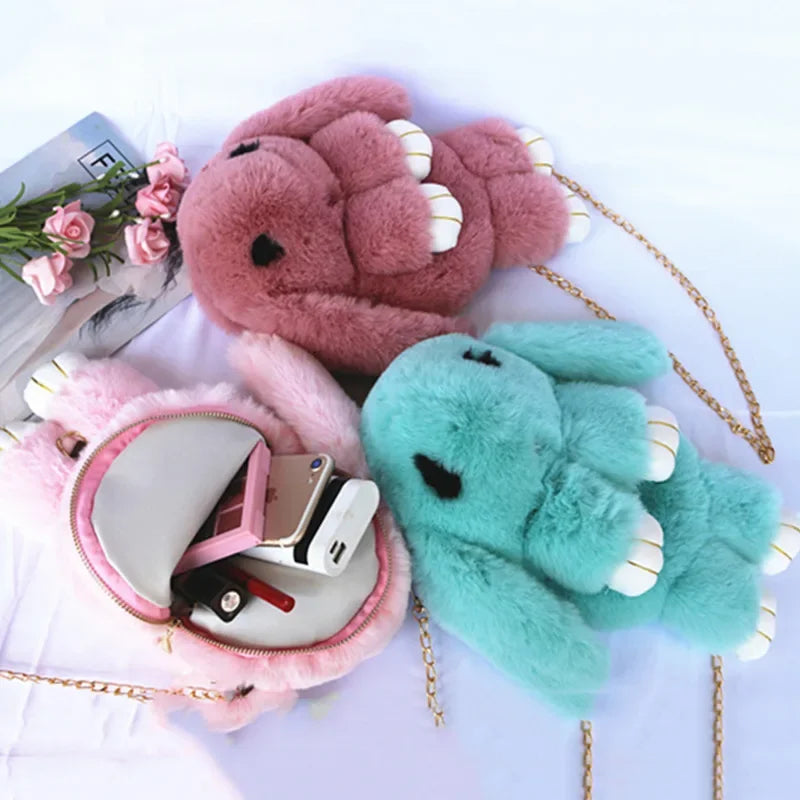 Fluffy Bunny Plush Bag