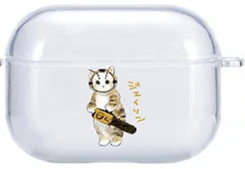 Cartoon Cat Pattern Airpods Case