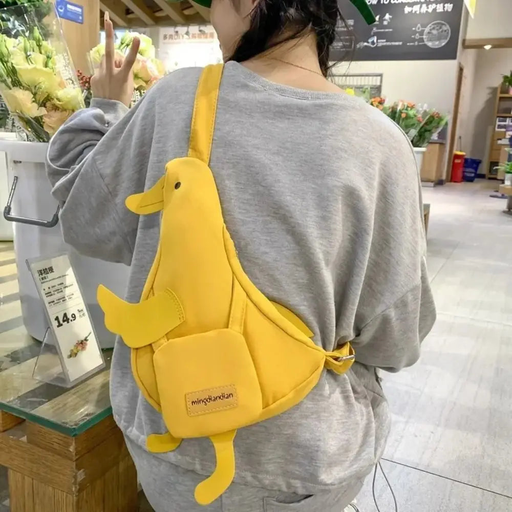 Korean Style Funny Duck Crossbody Bag