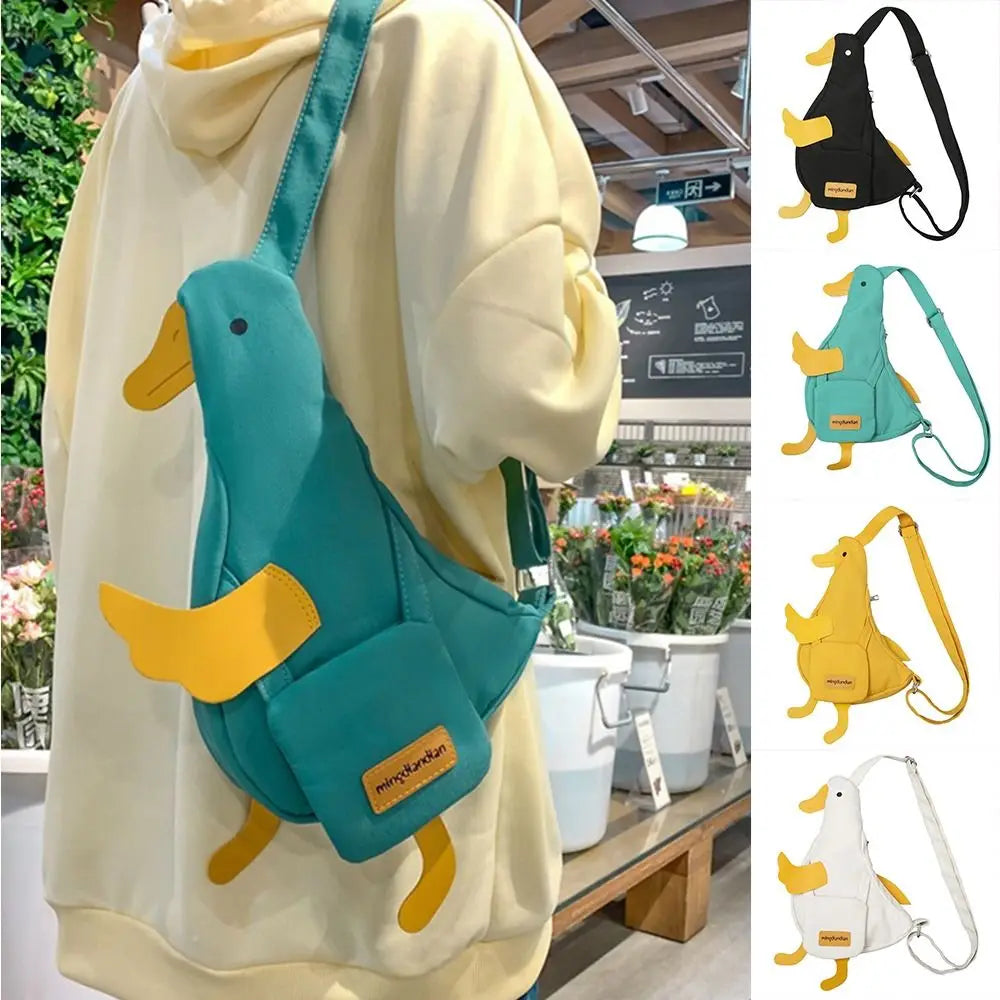 Korean Style Funny Duck Crossbody Bag