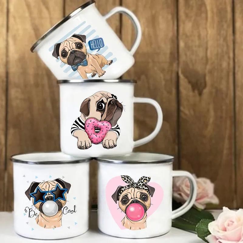 Cute French Bulldog Print Mugs