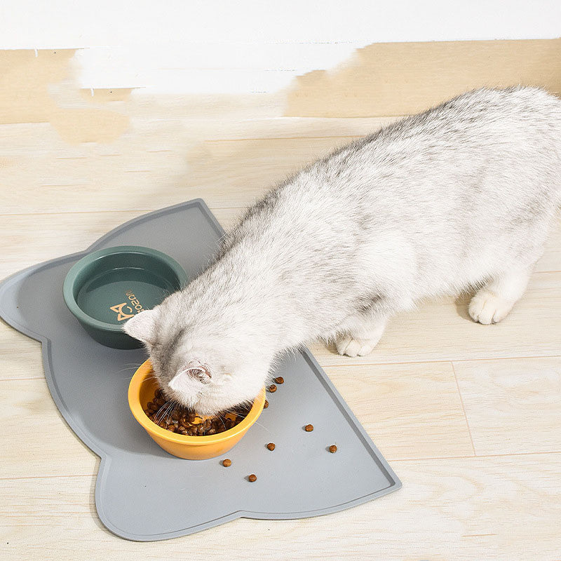 Cat Head Silicone Feeding Mat