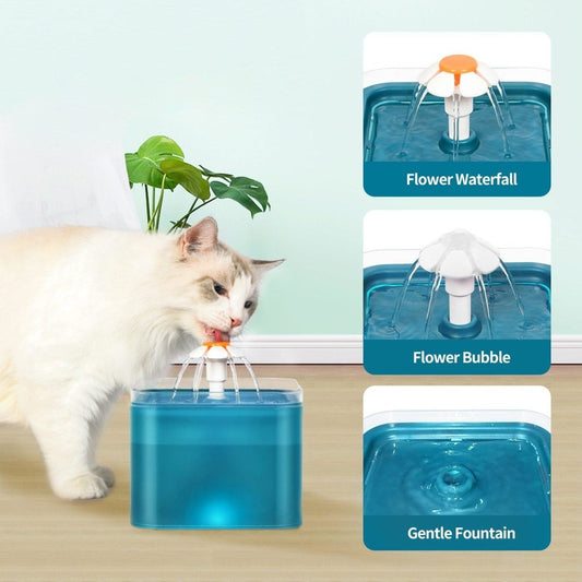 Automatic Pet Water Fountain Dispenser - Puppeeland