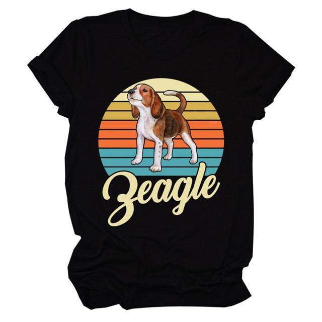 Beagle Dog Summer T-shirt - Puppeeland