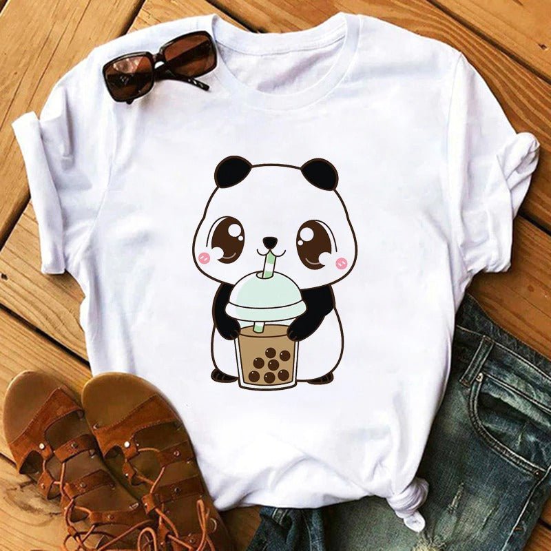 Bubble Tea Animal T-Shirt - Puppeeland