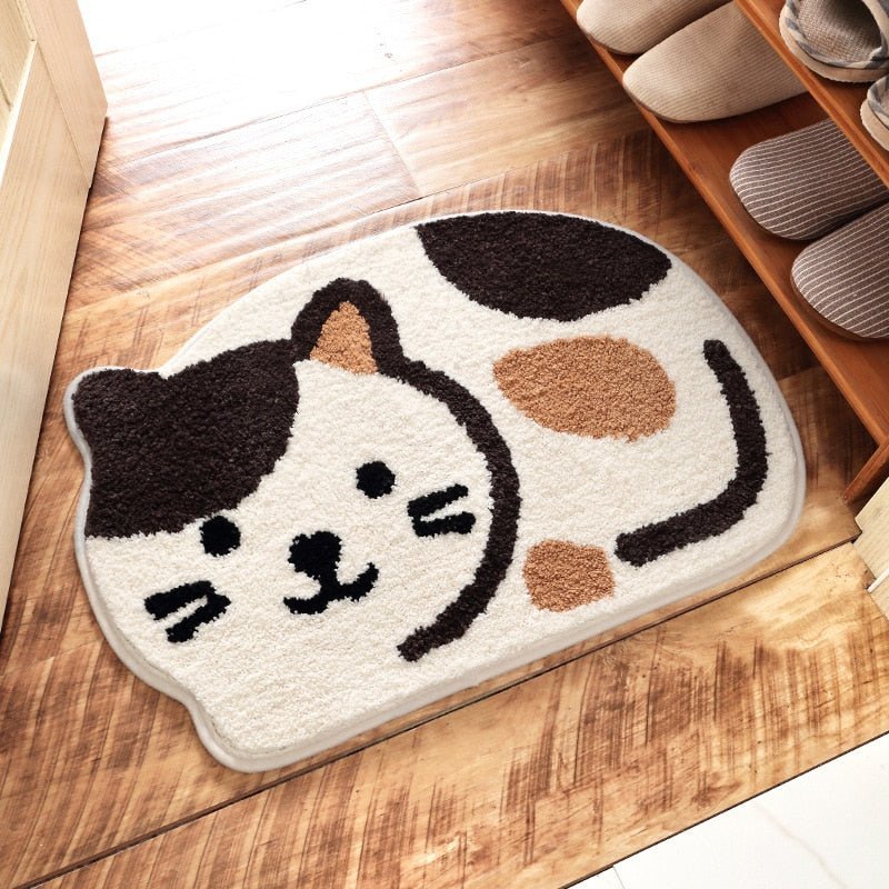 Cartoon Cat Floor Mat - Puppeeland