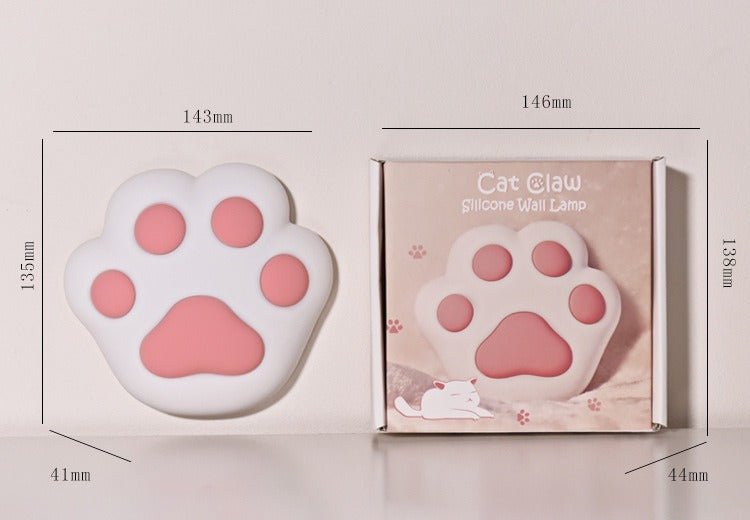 Cat Claw Silicone LED Night Light Lamp - Puppeeland