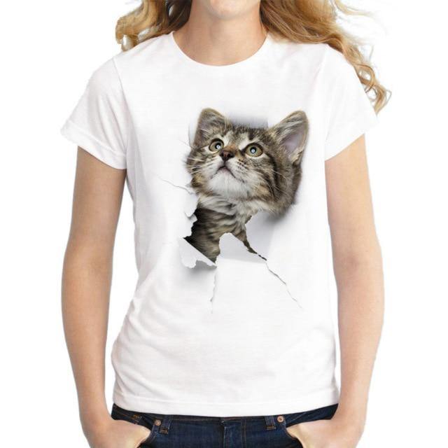 Cat Design T-Shirt - Puppeeland