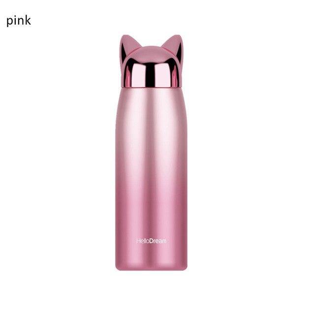Cat Ear Thermo Insulated Water Bottle - Puppeeland